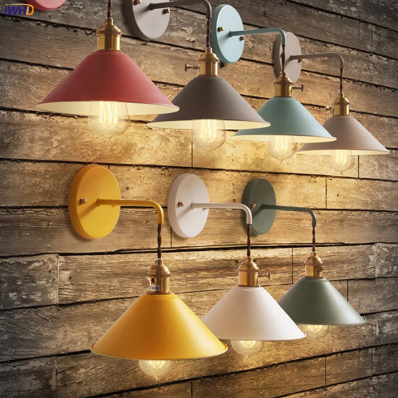 IWHD Nordic Modern LED Wall Light Fixtures Bathroom Stair Bedroom Lamp Edison Vintage Retro Wall Lights Wandlamp Luminaria
IWHD Nordic Modern LED Wall Light Fixtures Bathroom Stair Bedroom Lamp Edison Vintage Retro Wall Lights Wandlamp Luminaria