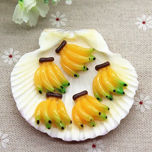 10pcs Kawaii Fake Fruit Banana Resin Miniature Food Art Supply Flatback Cabochon DIY Decorative Craft Scrapbooking,18*21mm
10pcs Kawaii Fake Fruit Banana Resin Miniature Food Art Supply Flatback Cabochon DIY Decorative Craft Scrapbooking,18*21mm
