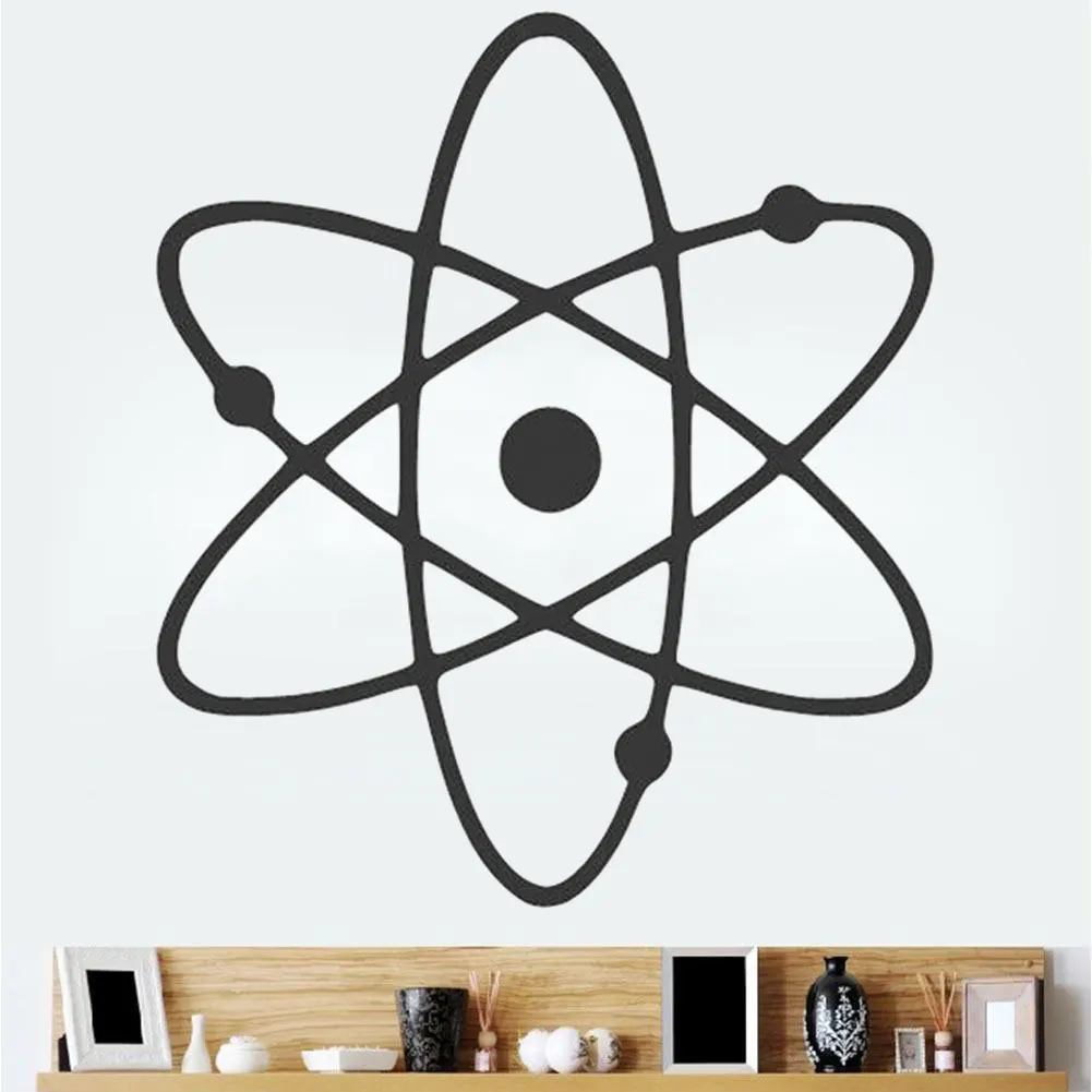 Removable Wall Art Stickers Scientific Atomic Symbol Home Decoration Poster for Bedroom LX363
Removable Wall Art Stickers Scientific Atomic Symbol Home Decoration Poster for Bedroom LX363
