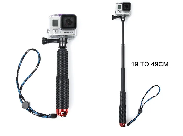 ANJIRUI self-timer pole aluminum alloy for Gopo Hero Sj400 Cam Xaomi Xiomi Yi accessories 19 inch 49cm telescopic hand-held pole
ANJIRUI self-timer pole aluminum alloy for Gopo Hero Sj400 Cam Xaomi Xiomi Yi accessories 19 inch 49cm telescopic hand-held pole