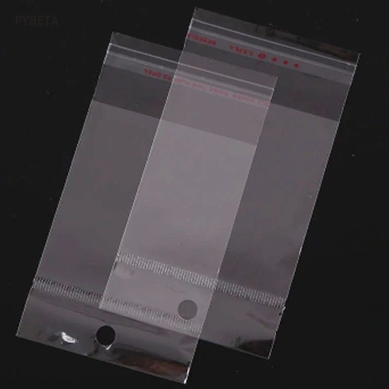 200pcs (9cm-10cm) Hang Top Clear Self-adhesive bag OPP Poly Cello bags Jewelry Bracelet Phone Case Packaging bag
200pcs (9cm-10cm) Hang Top Clear Self-adhesive bag OPP Poly Cello bags Jewelry Bracelet Phone Case Packaging bag