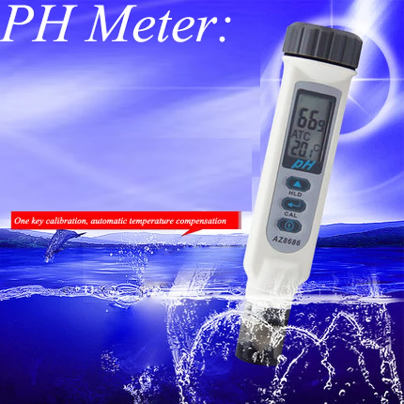 High-precision PH Meter Temperature Industrial And Agricultural LCD Dispaly PH Value Tester Meter Pen
High-precision PH Meter Temperature Industrial And Agricultural LCD Dispaly PH Value Tester Meter Pen