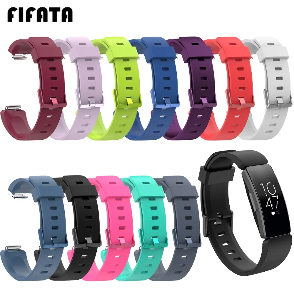 FIFATA Silicone Replacement Strap For Fitbit Inspire/Inspire HR Smart Wristband Fitness Tracker Sport Watch Strap Bracelet Strap
FIFATA Silicone Replacement Strap For Fitbit Inspire/Inspire HR Smart Wristband Fitness Tracker Sport Watch Strap Bracelet Strap