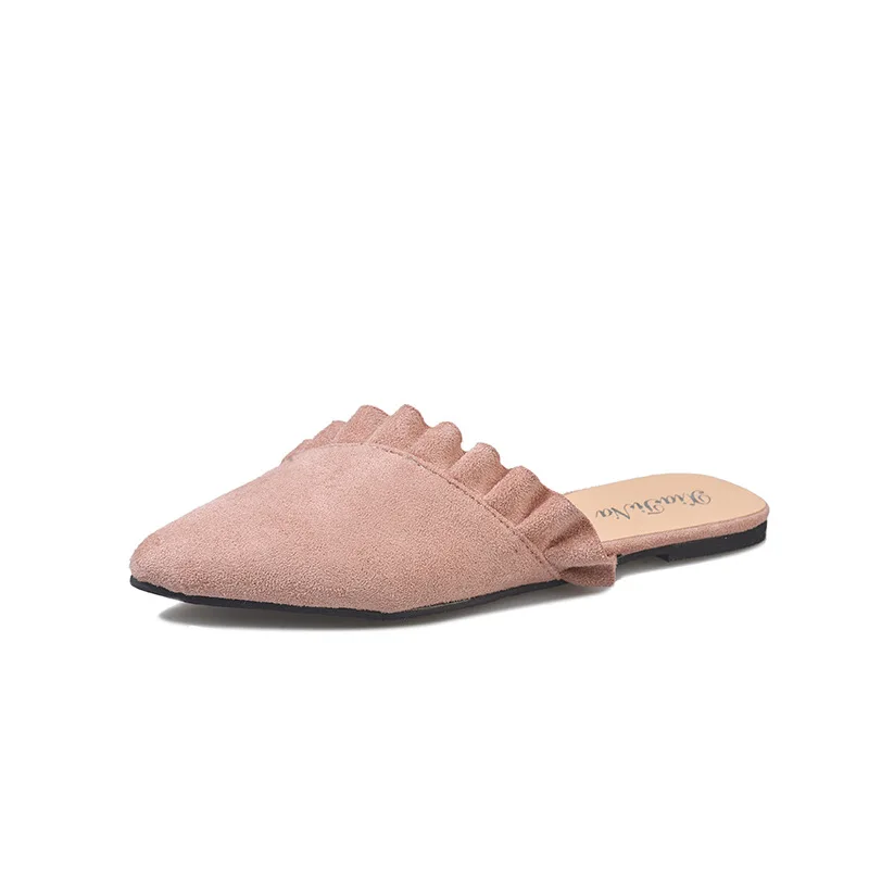 Women Slippers Flat Women Shoes Slip On Flat Mules Fashion Ruffles Ladies Shoes Fabric Platform Loafer Flip Flops Summer Shoes
Women Slippers Flat Women Shoes Slip On Flat Mules Fashion Ruffles Ladies Shoes Fabric Platform Loafer Flip Flops Summer Shoes