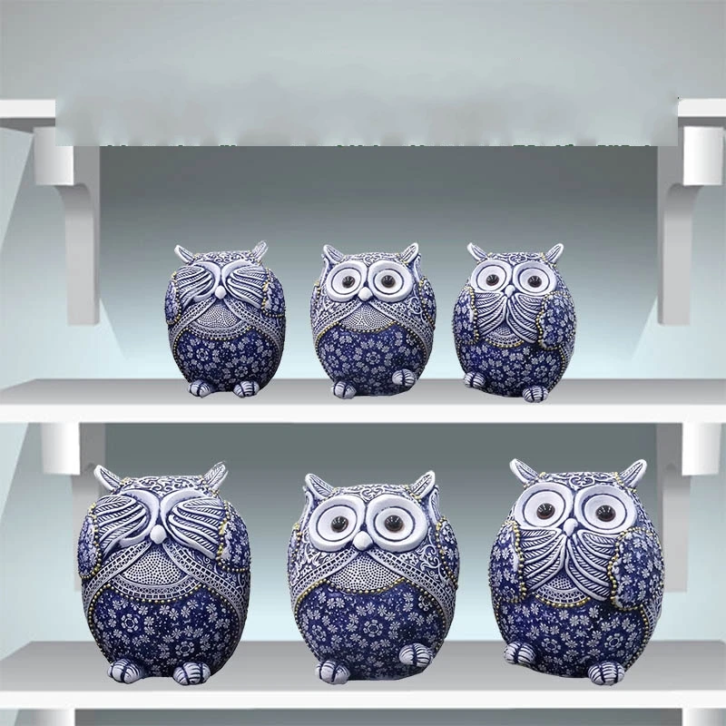 Home Decoration Owl Figurines Office Mini Animals Ornaments Living Room Decor Office Craft Artwork Decoration 1pc Unique Gifts
Home Decoration Owl Figurines Office Mini Animals Ornaments Living Room Decor Office Craft Artwork Decoration 1pc Unique Gifts