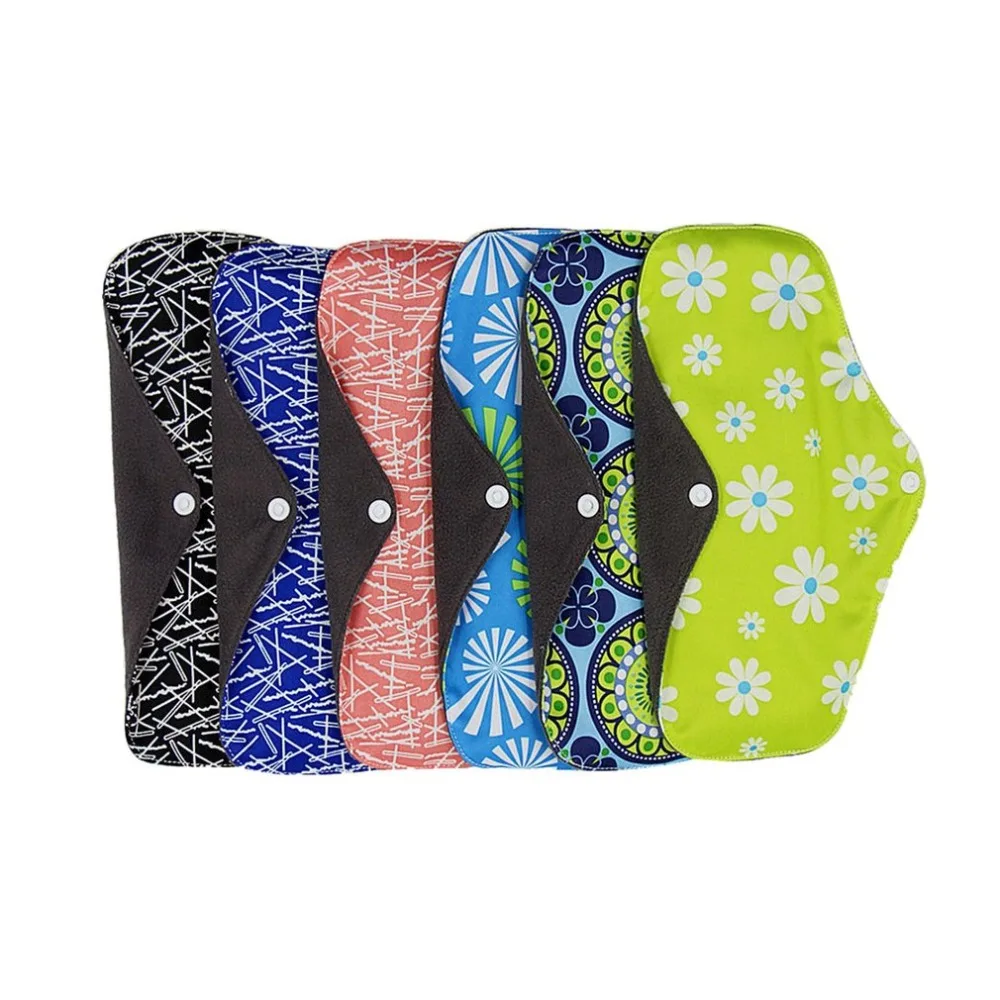 Reusable Women Bamboo Charcoal Cloth Washable Menstrual Pad Leak-Proof Night Sleep Sanitary Napkin Nappy Towel Pad set
Reusable Women Bamboo Charcoal Cloth Washable Menstrual Pad Leak-Proof Night Sleep Sanitary Napkin Nappy Towel Pad set