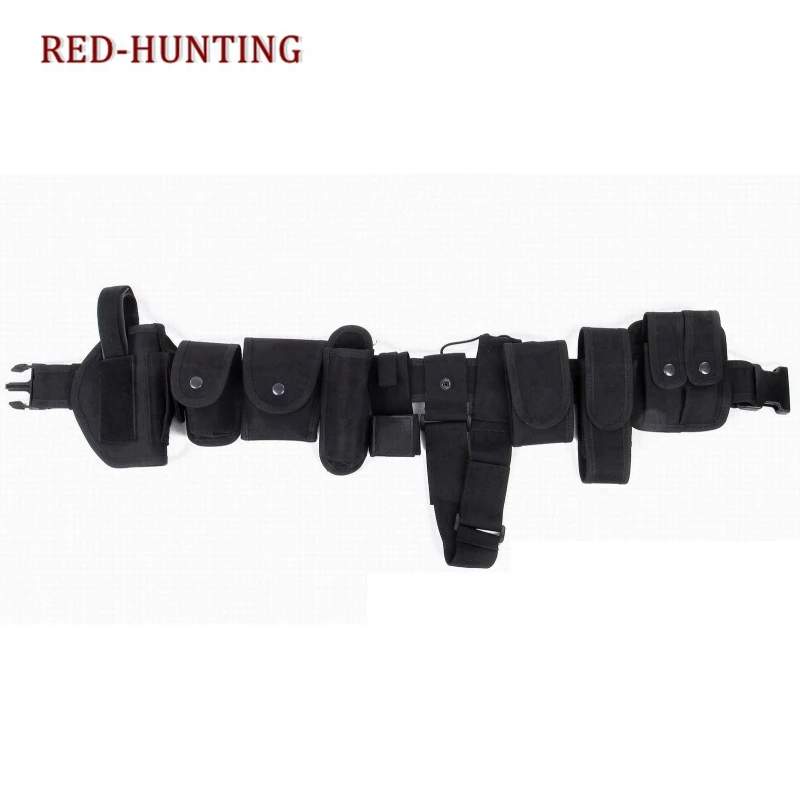 SWAT Tactical Gear Belt Nylon Black Tactical Belt with Light Magazine Pouches Gun Holster Free Shipping
SWAT Tactical Gear Belt Nylon Black Tactical Belt with Light Magazine Pouches Gun Holster Free Shipping