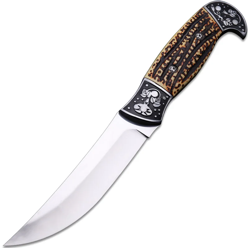 2021 New Hot Sale Outdoor High Hardness Hunting Straight Knife Self-defense Wilderness Survival Tactical Fruit Knives EDC Tools
2021 New Hot Sale Outdoor High Hardness Hunting Straight Knife Self-defense Wilderness Survival Tactical Fruit Knives EDC Tools