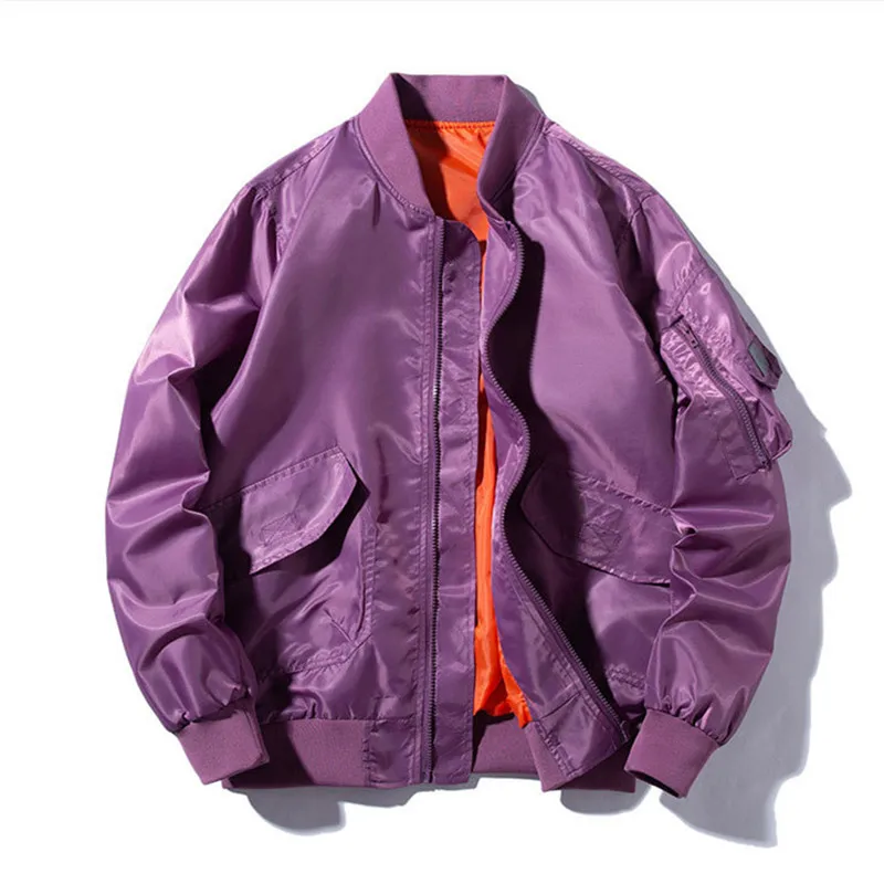 Fashion men Bomber jacket Spring autumn loose Casual coat mens Solid color Streetwear Male Baseball outerwear Brand clothing 4XL
Fashion men Bomber jacket Spring autumn loose Casual coat mens Solid color Streetwear Male Baseball outerwear Brand clothing 4XL