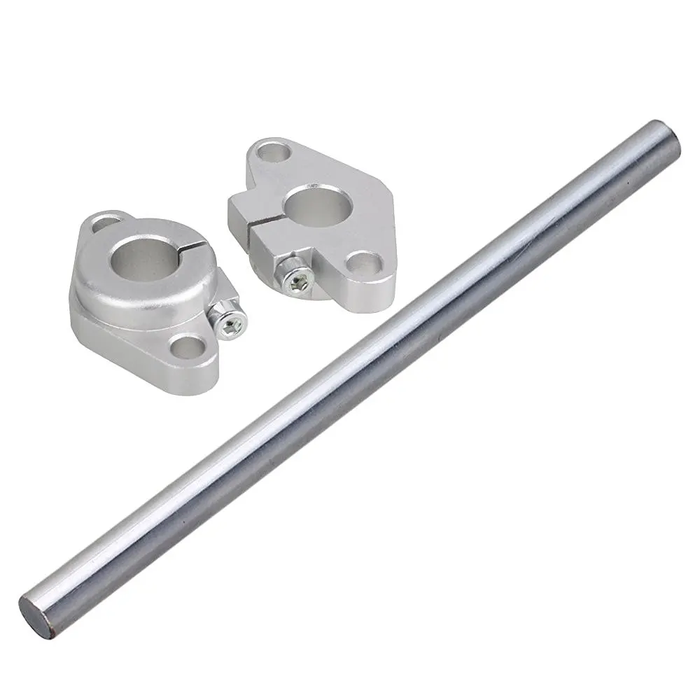 Silver 12mm L200mm Cylinder Linear Shaft Optical Axis with Rod Guide Rail Support for Industrial Set of 3
Silver 12mm L200mm Cylinder Linear Shaft Optical Axis with Rod Guide Rail Support for Industrial Set of 3