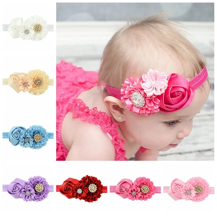 10pcs/lot Rose Flower Headband Baby Girl Crystal Rhinestone Newborn Princess Elastic Hairband Accessories For Children
10pcs/lot Rose Flower Headband Baby Girl Crystal Rhinestone Newborn Princess Elastic Hairband Accessories For Children