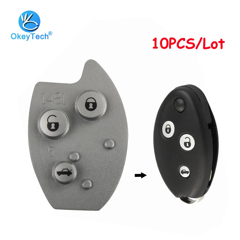 OkeyTech Replacement Car Key Shell Rubber Pad Silicone Keys Button Repair Pads for Citroen Picasso Berlingo C3 C4 C5 Saxo Xsara
OkeyTech Replacement Car Key Shell Rubber Pad Silicone Keys Button Repair Pads for Citroen Picasso Berlingo C3 C4 C5 Saxo Xsara