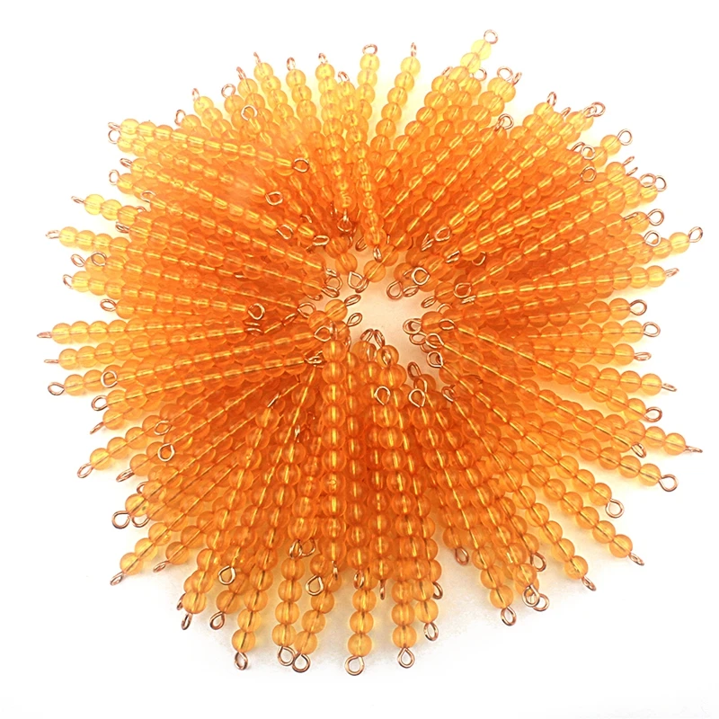 Kids Toys Montessori 1000pcs Golden Pastic Beads 10 Strings Toys for Children Preschool Unisex-Student Early Learning 3 Year Old
Kids Toys Montessori 1000pcs Golden Pastic Beads 10 Strings Toys for Children Preschool Unisex-Student Early Learning 3 Year Old