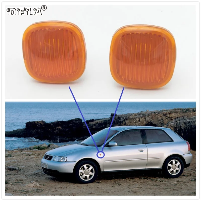 2pcs For Audi A3 1997 1998 1999 2000 Car-Styling Side Marker Turn Signal Light Lamp Repeater
2pcs For Audi A3 1997 1998 1999 2000 Car-Styling Side Marker Turn Signal Light Lamp Repeater