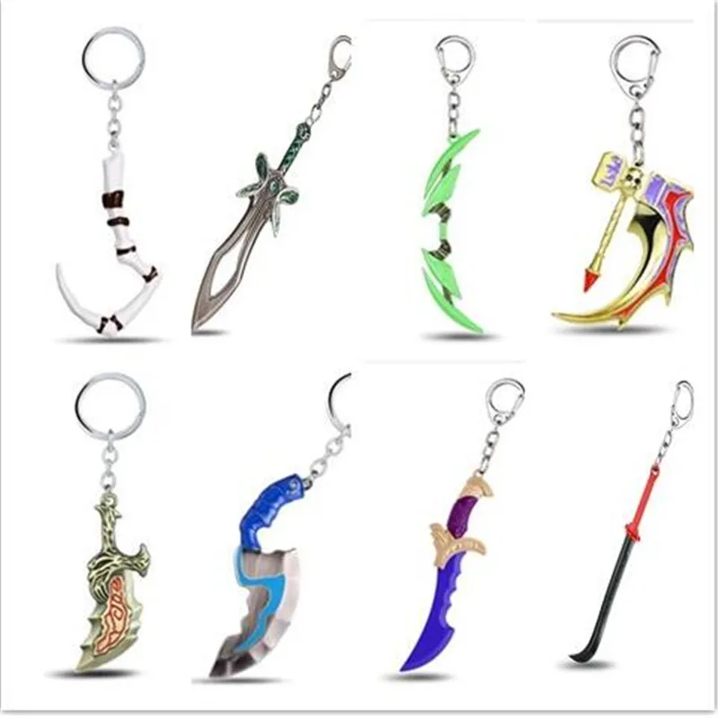 Игра ювелирных изделий Dota 2 брелок Blink Dagger бабочка сломанный с костью держатель