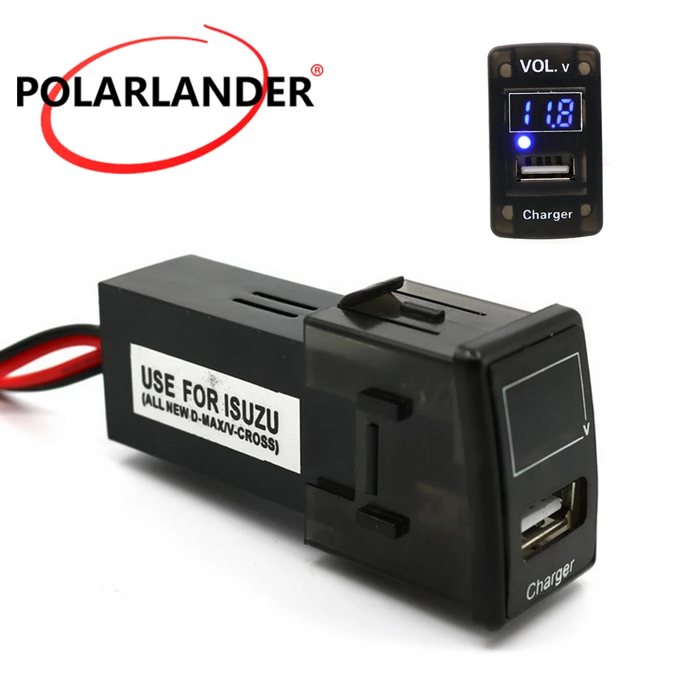 USB Interface Socket Car Charger for Isuzu 5V 2.1A USB Interface Socket Phone Charger with Led lightSocket Dashboard
USB Interface Socket Car Charger for Isuzu 5V 2.1A USB Interface Socket Phone Charger with Led lightSocket Dashboard