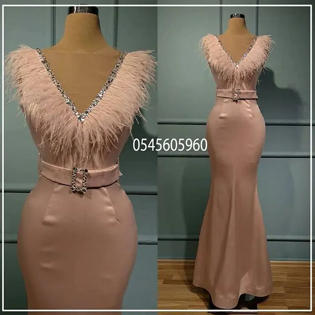 Muslim Evening Dresses 2019 Mermaid V-neck Feather Elegant Islamic Dubai Saudi Arabic Long Formal Evening Gown
Muslim Evening Dresses 2019 Mermaid V-neck Feather Elegant Islamic Dubai Saudi Arabic Long Formal Evening Gown