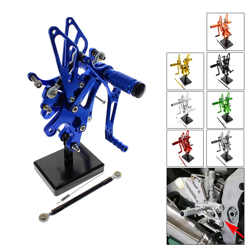 CNC Del Motociclo Pedane Regolabili Posteriori набор Spina Del Piede для Yamaha YZF R6 YZFR6 1999-2002 2000 2001
CNC Del Motociclo Pedane Regolabili Posteriori набор Spina Del Piede для Yamaha YZF R6 YZFR6 1999-2002 2000 2001