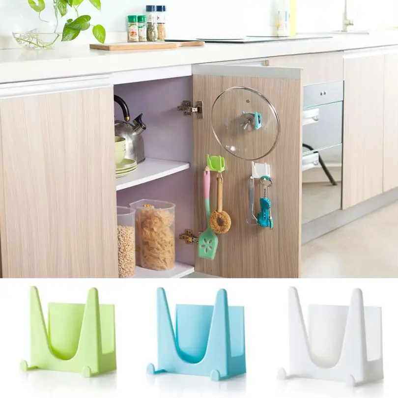 kitchen accessories Plastic Kitchen Pot Pan Cover Shell Cover Sucker Tool Bracket Storage Rack
kitchen accessories Plastic Kitchen Pot Pan Cover Shell Cover Sucker Tool Bracket Storage Rack