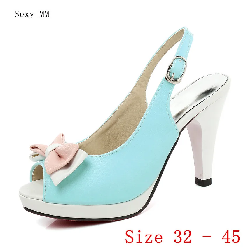 Women High Heel Sandals Shoes Woman High Heels Platform Gladiator Sandals Pumps Small Plus Size 32 33 - 40 41 42 43 44 45
Women High Heel Sandals Shoes Woman High Heels Platform Gladiator Sandals Pumps Small Plus Size 32 33 - 40 41 42 43 44 45