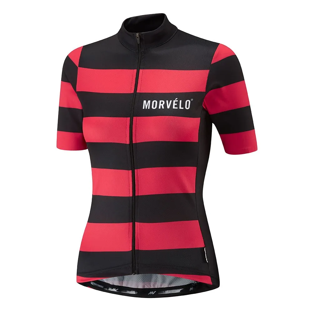 2018 Morvelo Велоспорт Джерси для женщин и девушек Сезон Лето Одежда езды на