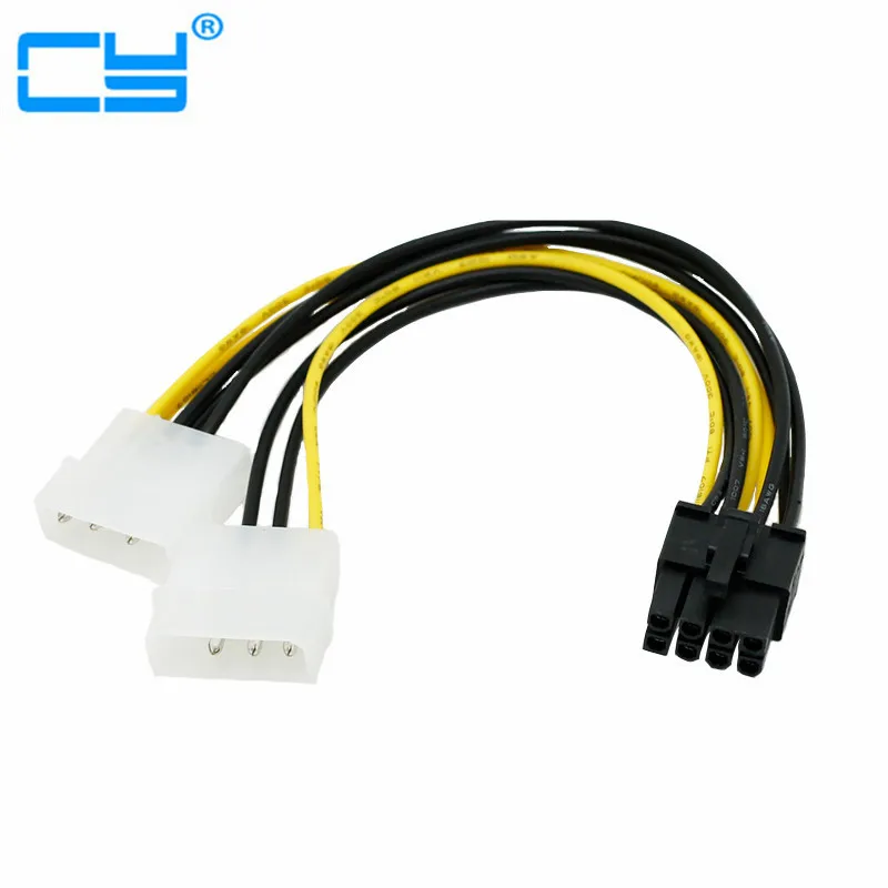 10 шт. 4-контактный к 8-контактный PCI-E Графический кабель питания для карты 4-контактный к 8-контактный кабель питания от фабрики
10 шт. 4-контактный к 8-контактный PCI-E Графический кабель питания для карты 4-контактный к 8-контактный кабель питания от фабрики