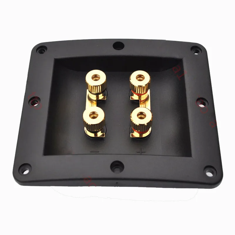 5pcs High Quality Four Speaker Junction Box Audio Cable Terminal Block Terminal Banana Connector Seat Copper Gold-plated
5pcs High Quality Four Speaker Junction Box Audio Cable Terminal Block Terminal Banana Connector Seat Copper Gold-plated