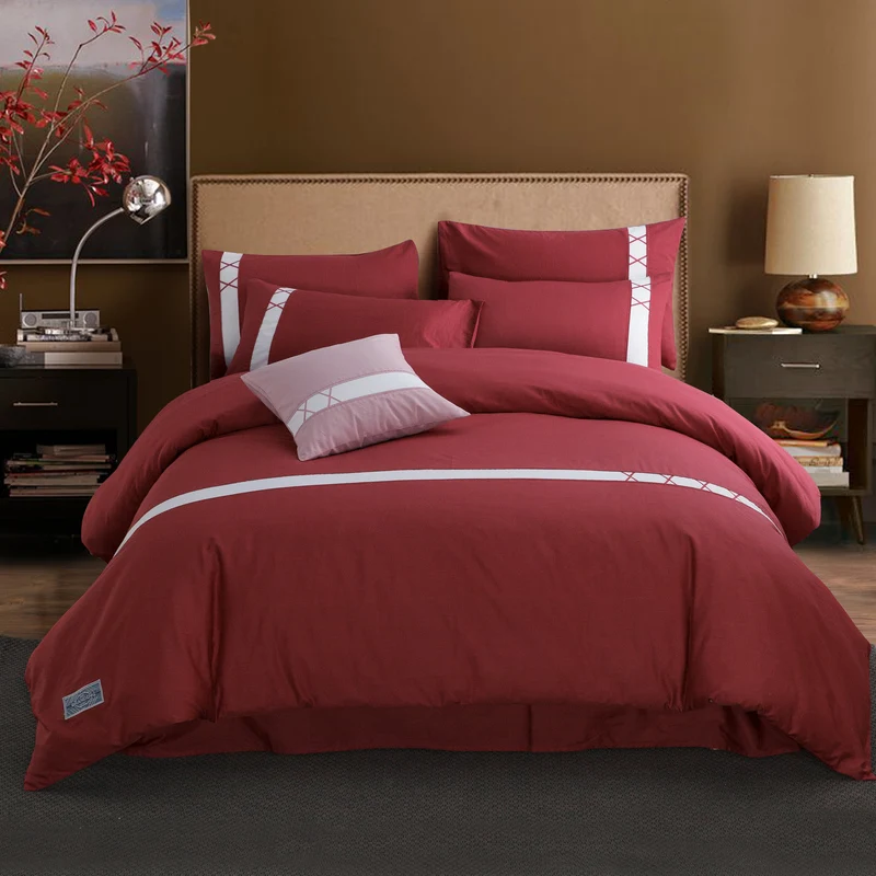 100% Cotton Splicing Technology Bedding set Queen/King Size 4Pcs Luxury Bed set Duvet Cover Bedsheet Pillowcase
100% Cotton Splicing Technology Bedding set Queen/King Size 4Pcs Luxury Bed set Duvet Cover Bedsheet Pillowcase