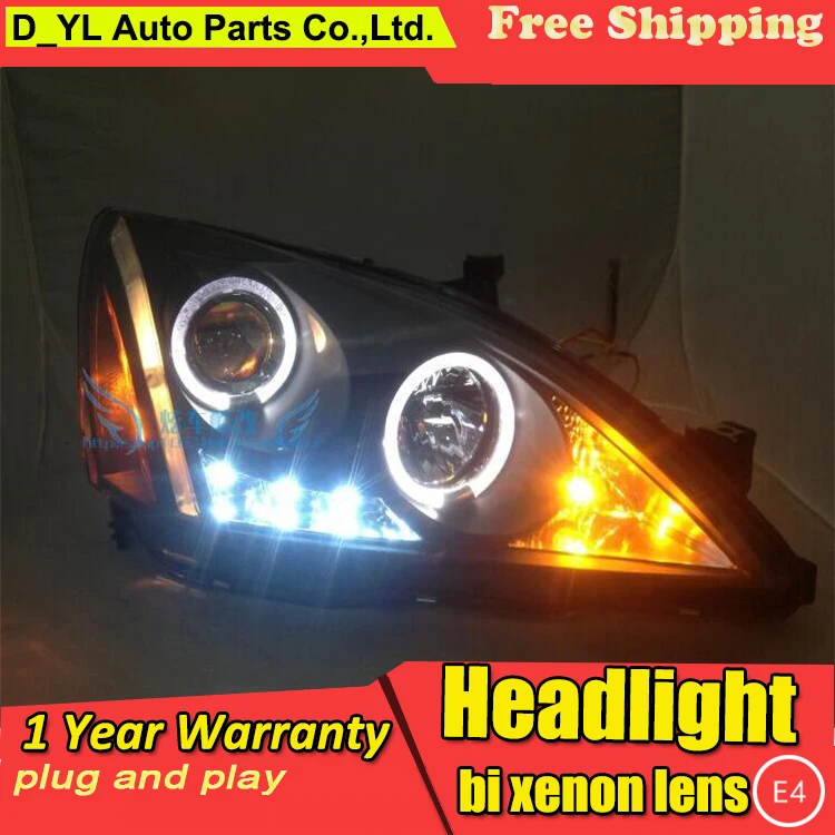 Car Styling for Honda accord Headlights 2003-07 accord LED Headlight DRL Bi Xenon Lens High Low Beam Parking HID Fog Lamp
Car Styling for Honda accord Headlights 2003-07 accord LED Headlight DRL Bi Xenon Lens High Low Beam Parking HID Fog Lamp