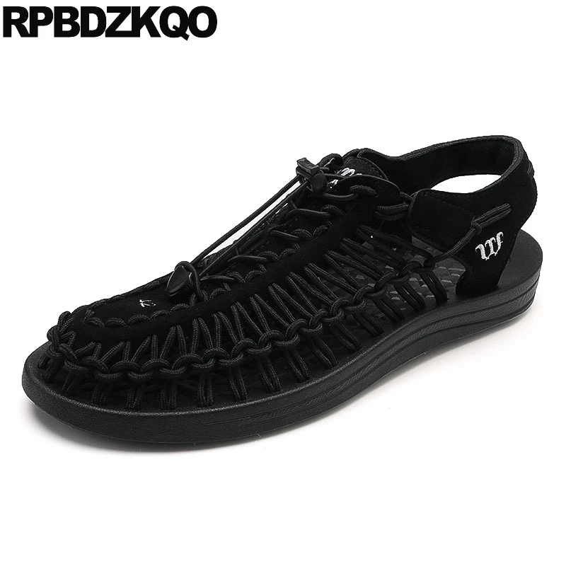 Strap Woven Men Gladiator Sandals Summer Breathable Plus Size Black Outdoor Large Native Closed Toe Shoes Fashion Designer 45
Strap Woven Men Gladiator Sandals Summer Breathable Plus Size Black Outdoor Large Native Closed Toe Shoes Fashion Designer 45