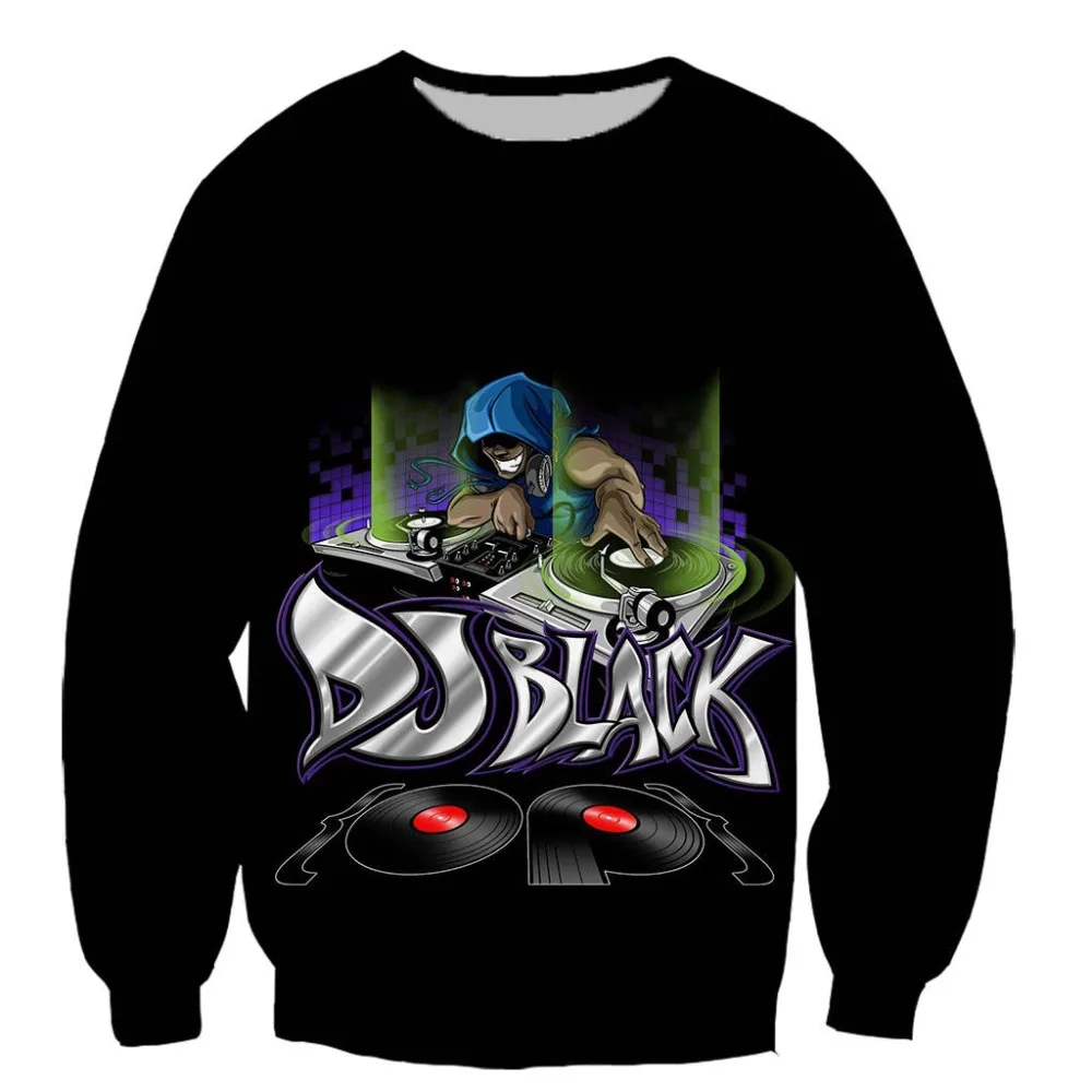 New Crazy DJ funny men women 3D color printed sweatshirts unisex hip hop style streetwear casual sweatshirt hooded top
New Crazy DJ funny men women 3D color printed sweatshirts unisex hip hop style streetwear casual sweatshirt hooded top