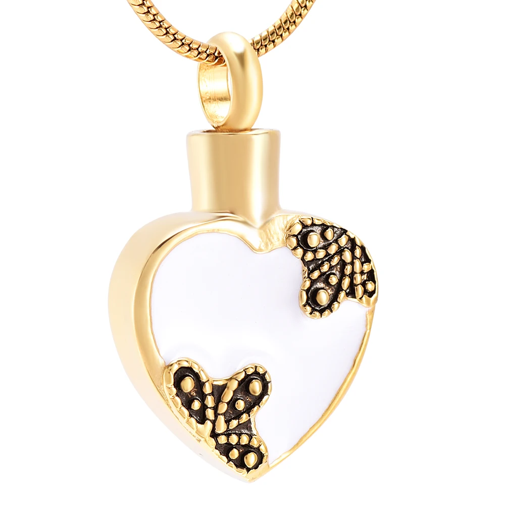 IJD10011 Stainless Steel Simple Heart Cremation Pendant for Ashes Urn Memorial Necklace Keepsake for Women Jewelry
IJD10011 Stainless Steel Simple Heart Cremation Pendant for Ashes Urn Memorial Necklace Keepsake for Women Jewelry
