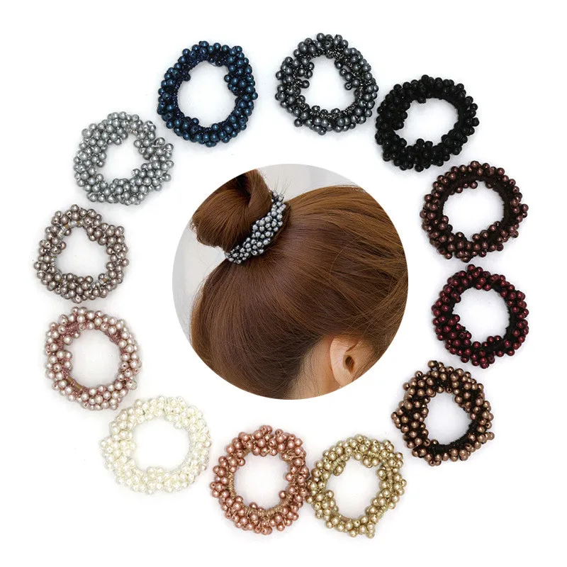 Lovef 3Pcs Assorted Color Fashion Women Girls Pearls Beads Hair Band Rope Scrunchie Ponytail Holder Elastic Rubber Band
Lovef 3Pcs Assorted Color Fashion Women Girls Pearls Beads Hair Band Rope Scrunchie Ponytail Holder Elastic Rubber Band