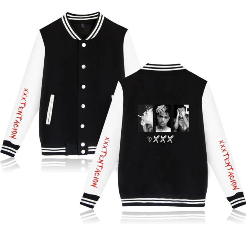 rip Xxxtentacion Baseball Jacket Men Bomber Jacket Mens Clothing Hip Hop Fashion zip up Fleece Baseball uniform Basic Outerwear
rip Xxxtentacion Baseball Jacket Men Bomber Jacket Mens Clothing Hip Hop Fashion zip up Fleece Baseball uniform Basic Outerwear