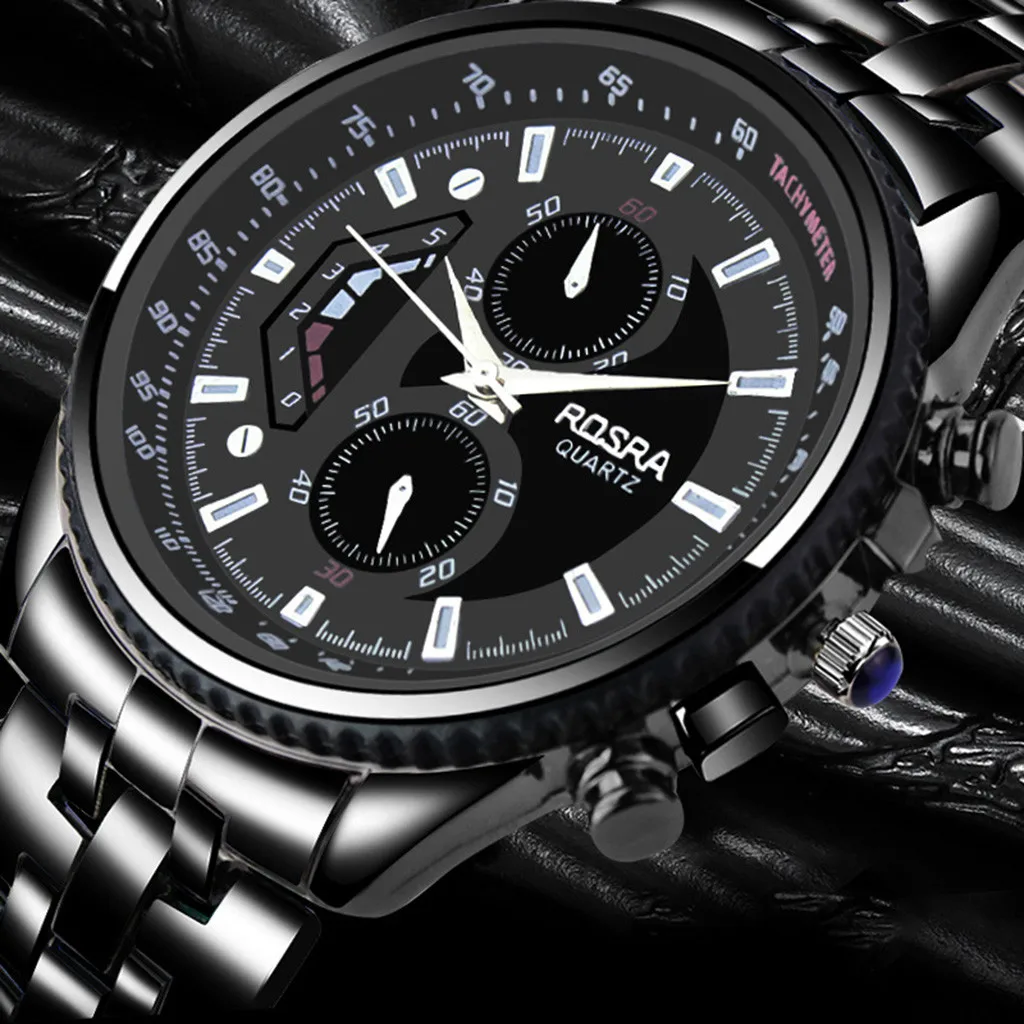 Gofuly New Men Watches Men Sport Watches Fashion Quartz Watch Black Stainless Steel Men's Business Sports Watches erkek saat
Gofuly New Men Watches Men Sport Watches Fashion Quartz Watch Black Stainless Steel Men's Business Sports Watches erkek saat