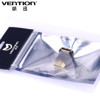 Vention! Высокое качество hdmi штекер-HDMI разъем прямоугольный Узкий адаптер 1080p 270