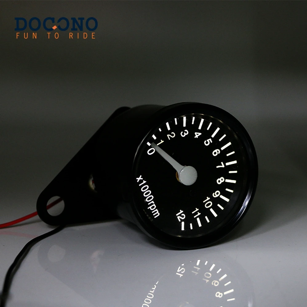 Universal 12V Motorcycle Tachometer Tacho Gauge Speedometer with LED Backlight Night Light Motorbike Moto Instrument Accessories
Universal 12V Motorcycle Tachometer Tacho Gauge Speedometer with LED Backlight Night Light Motorbike Moto Instrument Accessories