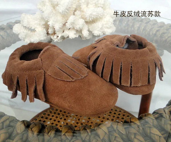 Cowhide Baby Moccasins Genuine Leather Baby Shoes Infant Baby Boys Girls Toddler Shoes
Cowhide Baby Moccasins Genuine Leather Baby Shoes Infant Baby Boys Girls Toddler Shoes