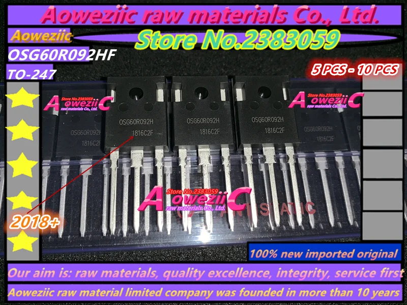 Aoweziic 2021+ 100% new imported original OSG60R092HF OSG60R092H OSG60R092 TO-247 Large Current Field Effect Transistor 600V 40A |
