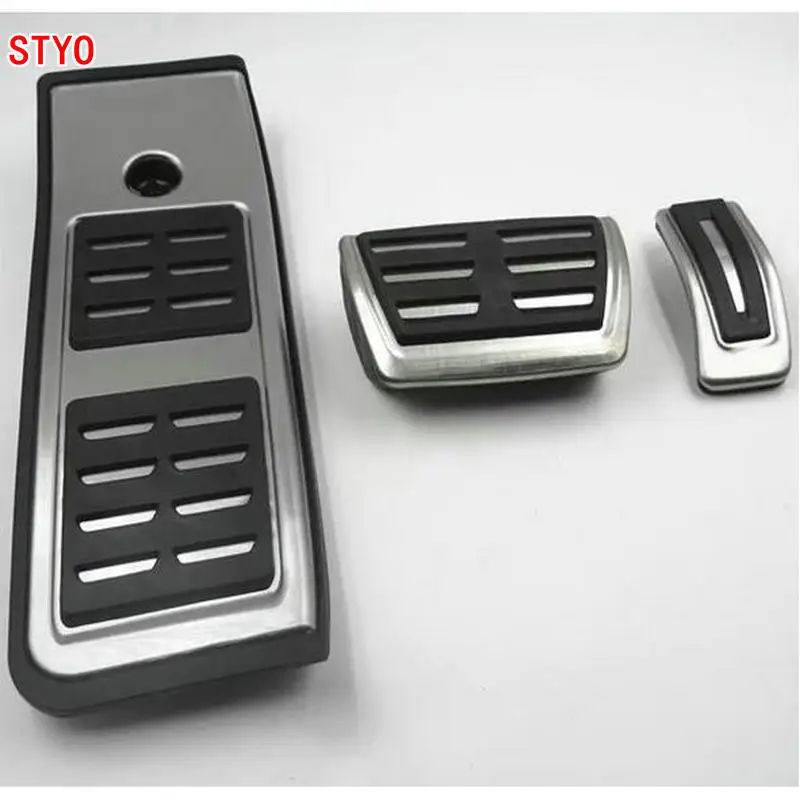 STYO For LHD Audii New A4 A4L B9 2016 2017 Stainless steel Gas Brake pedal Cover Car AT Pedal
STYO For LHD Audii New A4 A4L B9 2016 2017 Stainless steel Gas Brake pedal Cover Car AT Pedal