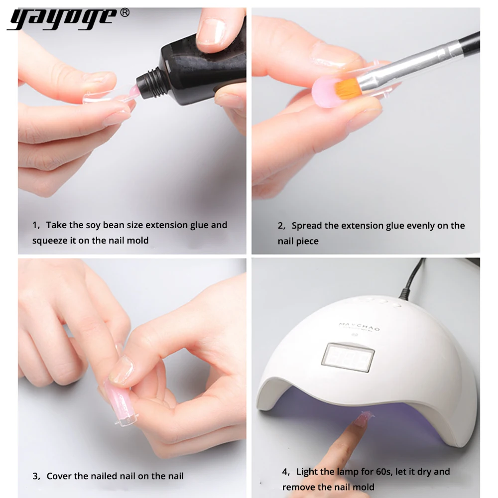 Yayoge Poly Naill Gel Kit With Lamp Varnish Set UV Gel Nail Polish Quick Building Gel For Nails Extensions BE Warehouse
Yayoge Poly Naill Gel Kit With Lamp Varnish Set UV Gel Nail Polish Quick Building Gel For Nails Extensions BE Warehouse