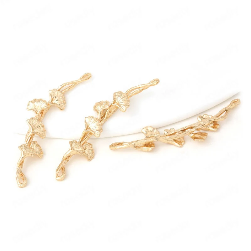 (33172)4PCS 13*44MM Brass 24K Champagne Gold Color Plated Flower Vine Pendants Connect Charms Jewelry Findings Accessories
(33172)4PCS 13*44MM Brass 24K Champagne Gold Color Plated Flower Vine Pendants Connect Charms Jewelry Findings Accessories