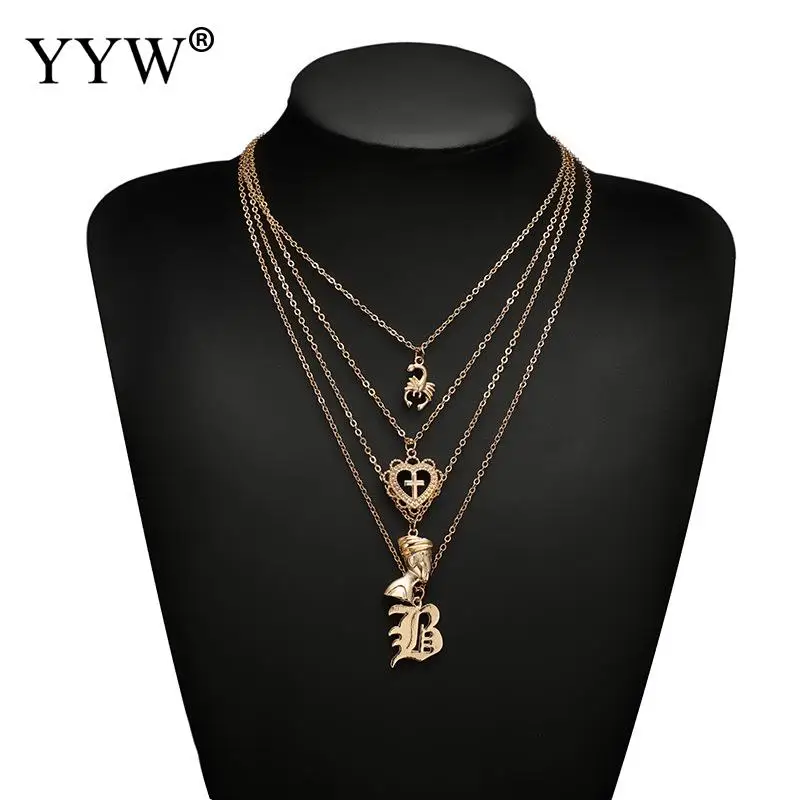 YYW Vintage Bohemian Choker Jewelry Multi Layer Boho Necklaces For Women Gold Color Chain Pendant Long Cross Statement Necklace
YYW Vintage Bohemian Choker Jewelry Multi Layer Boho Necklaces For Women Gold Color Chain Pendant Long Cross Statement Necklace
