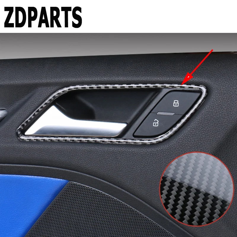 ZDPARTS 4pc Door Handle Strips Trim Stickers Special For Audi A3 8V 2012-2017 Cover On Cars Car-styling Carbon Fiber Accessories
ZDPARTS 4pc Door Handle Strips Trim Stickers Special For Audi A3 8V 2012-2017 Cover On Cars Car-styling Carbon Fiber Accessories