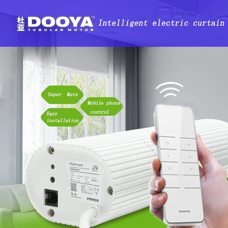 Broadlink DNADT360E беспроводной электродвигатель для штор Wifi Пульт дистанционного