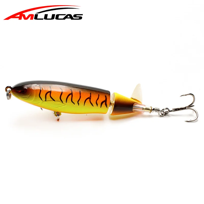 Amlucas New Model Whopper Popper 9.5cm 13.8g Topwater Artificial Bait Pencil Fishing Lure Soft Rotating Tail Fish Pesca WW1055
Amlucas New Model Whopper Popper 9.5cm 13.8g Topwater Artificial Bait Pencil Fishing Lure Soft Rotating Tail Fish Pesca WW1055
