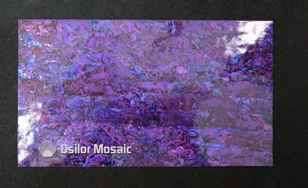 Dyed purple color mother of pearl shell laminate for musical instrument and furniture inlay
Dyed purple color mother of pearl shell laminate for musical instrument and furniture inlay