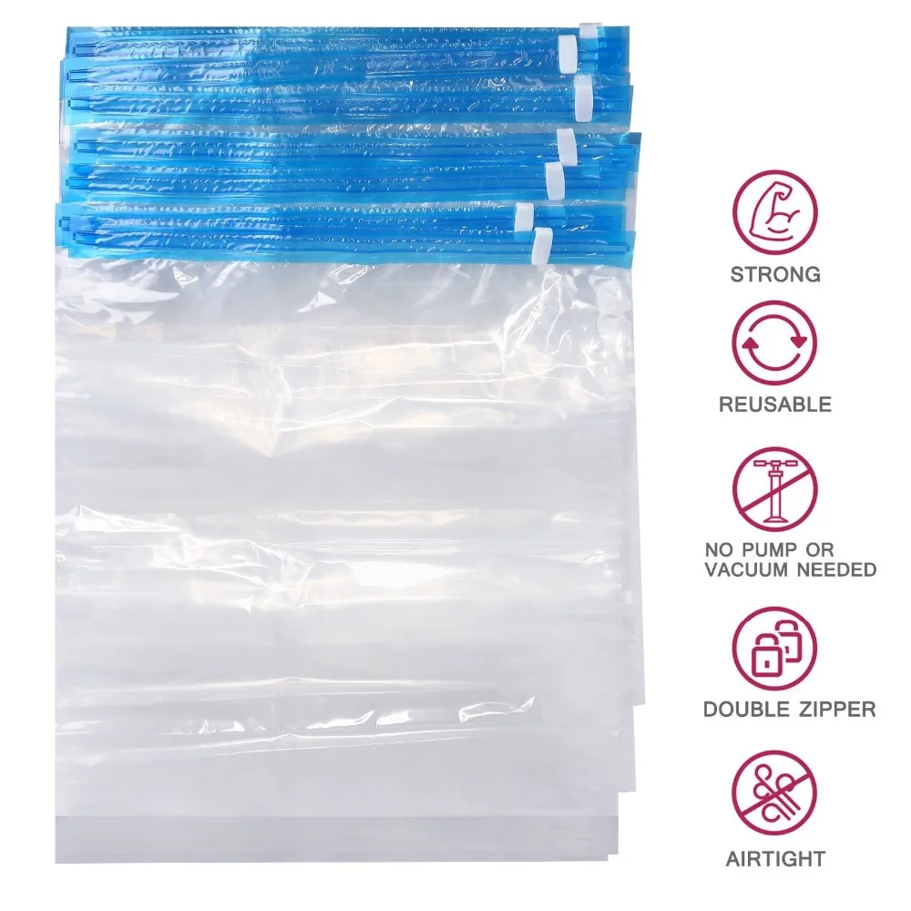 Hand Rolling Compression Vacuum Bag Border Foldable Compressed Home Clothes Plastic Storage Bag Space Saving Seal Bags
Hand Rolling Compression Vacuum Bag Border Foldable Compressed Home Clothes Plastic Storage Bag Space Saving Seal Bags