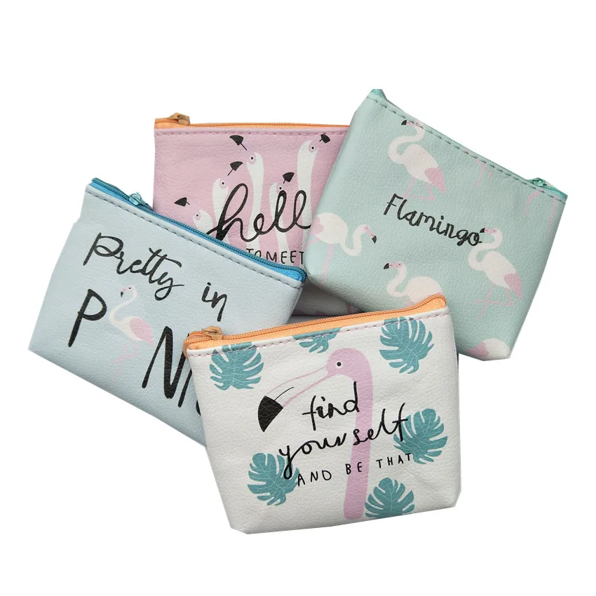 M055 Women Bag Zero Purses Cute Cartoon Flamingo Bird Small Fresh Bag Headset Line Coin Purse Card Bag
M055 Women Bag Zero Purses Cute Cartoon Flamingo Bird Small Fresh Bag Headset Line Coin Purse Card Bag