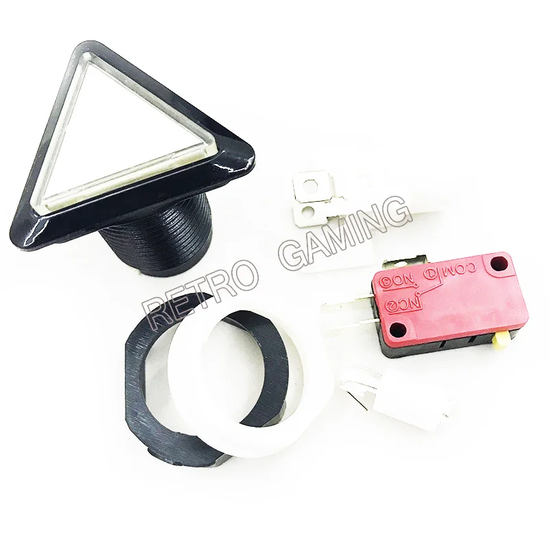 10pcs/lot Triangle LED Illuminated Push Buttons + Micro Switch For Arcade Games Machine Parts Mame Jamma
10pcs/lot Triangle LED Illuminated Push Buttons + Micro Switch For Arcade Games Machine Parts Mame Jamma